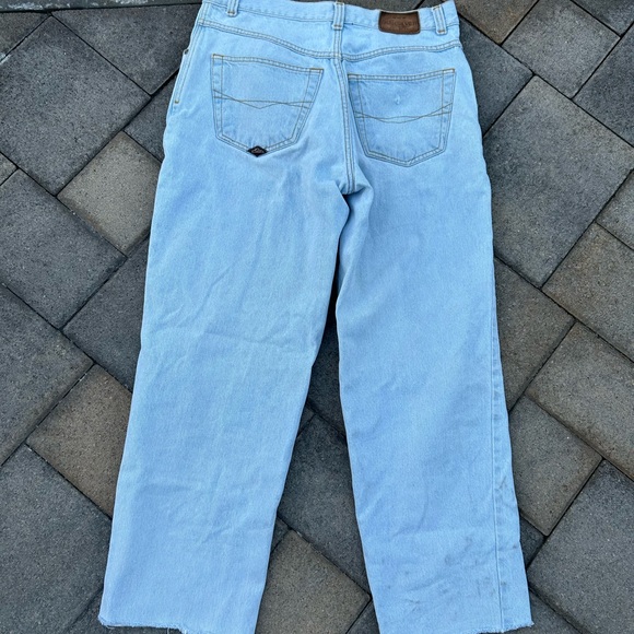 Quiksilver Light Blue baggy Men Jeans - Picture 2 of 4